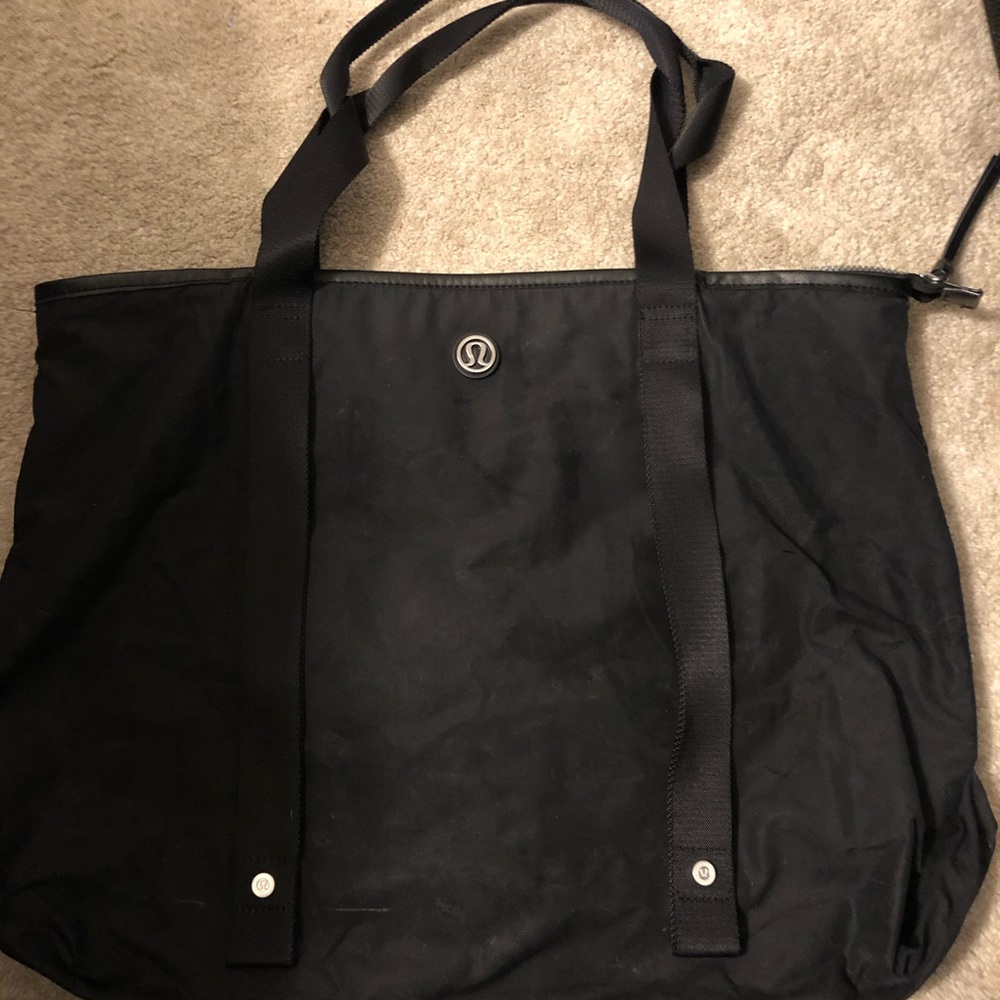 lululemon athletica Black Tote Bag